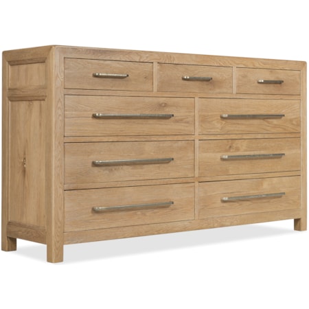 Nine-Drawer Dresser