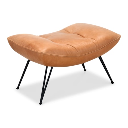 Leather Chair Ottoman