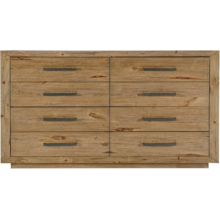 Casual 8-Drawer Dresser