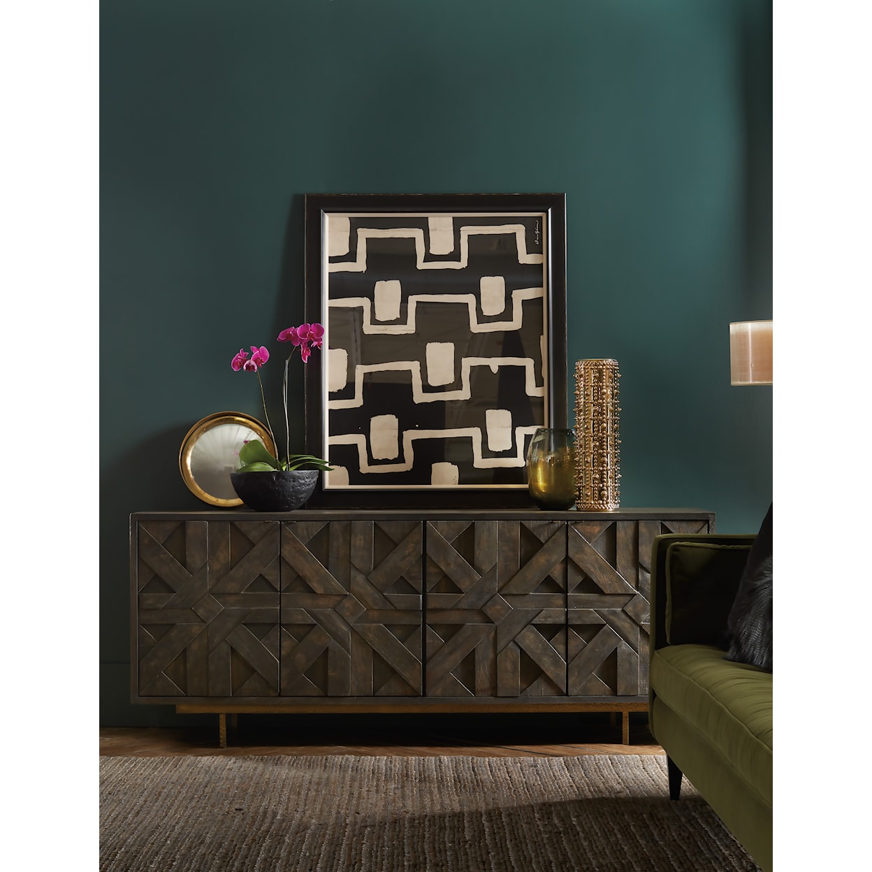 Hooker Furniture Commerce and Market Layers Credenza