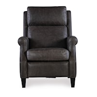 Transitional Power Recliner with Power Headrest