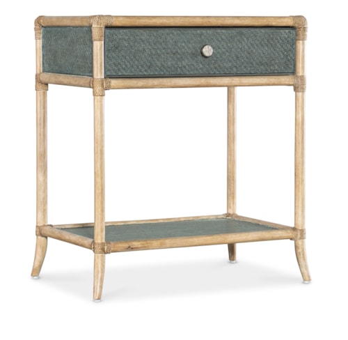Casual Bedside Table with Drawer