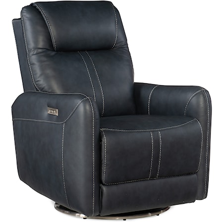 Steffen Swivel Pwr Recliner w/ Pwr Headrest