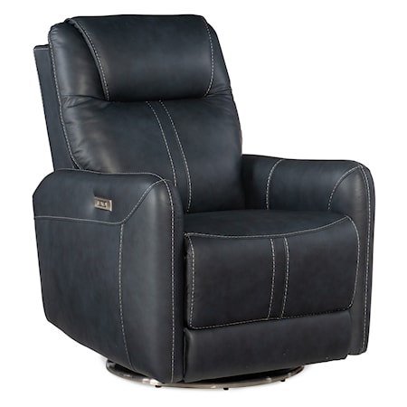 Steffen Swivel Pwr Recliner w/ Pwr Headrest