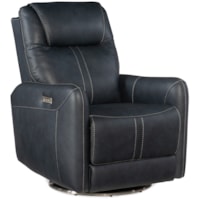 Steffen Swivel Power Recliner with Power Headrest