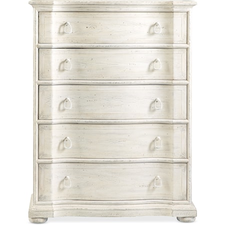 Traditional Six-Drawer Chest