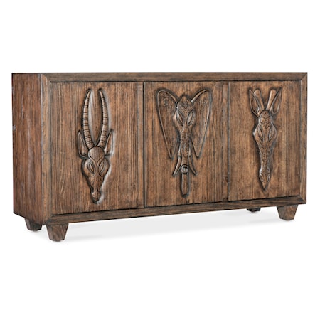 3-Door Credenza