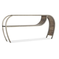 Contemporary Curved Console Table