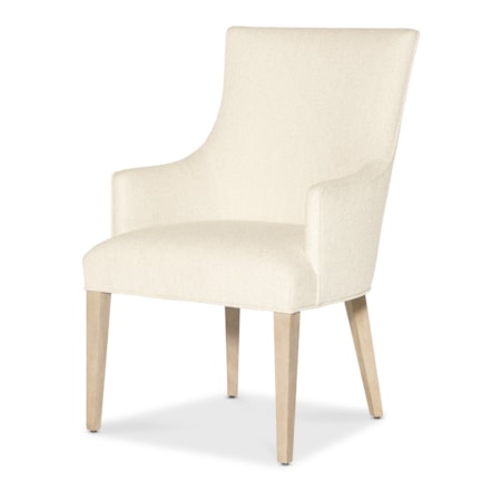 Upholstered Dining Arm Chair