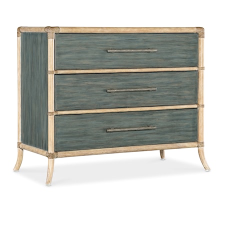 3-Drawer Bedroom Chest