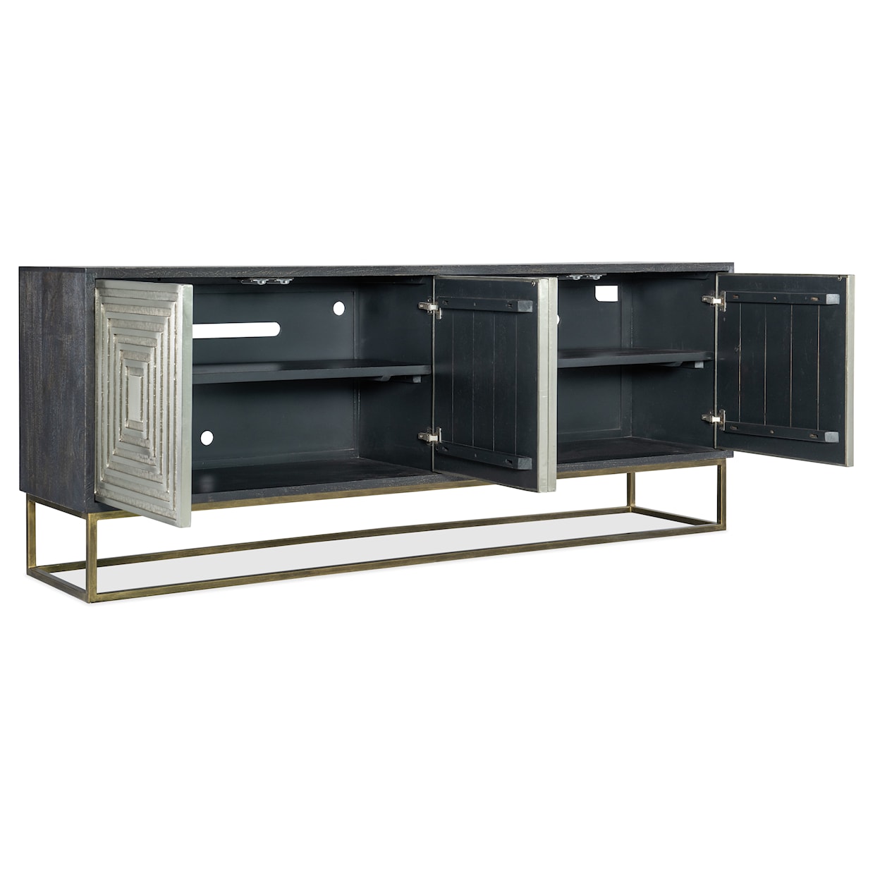 Hooker Furniture Commerce and Market 4-Door Storage Credenza