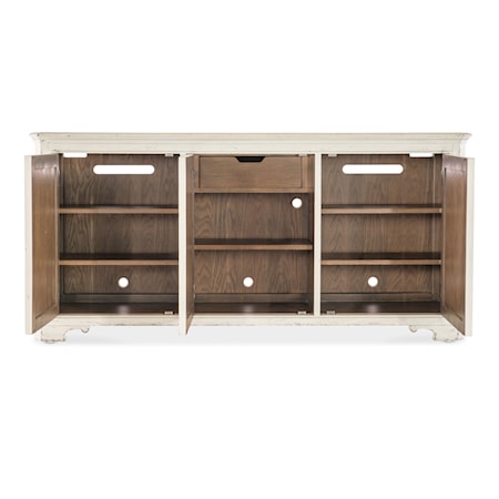 3-Door Entertainment Credenza