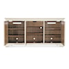 Hooker Furniture Americana 3-Door Entertainment Credenza