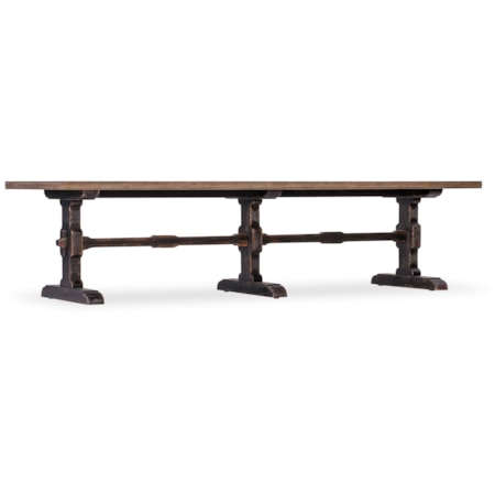 Trestle Cocktail Table
