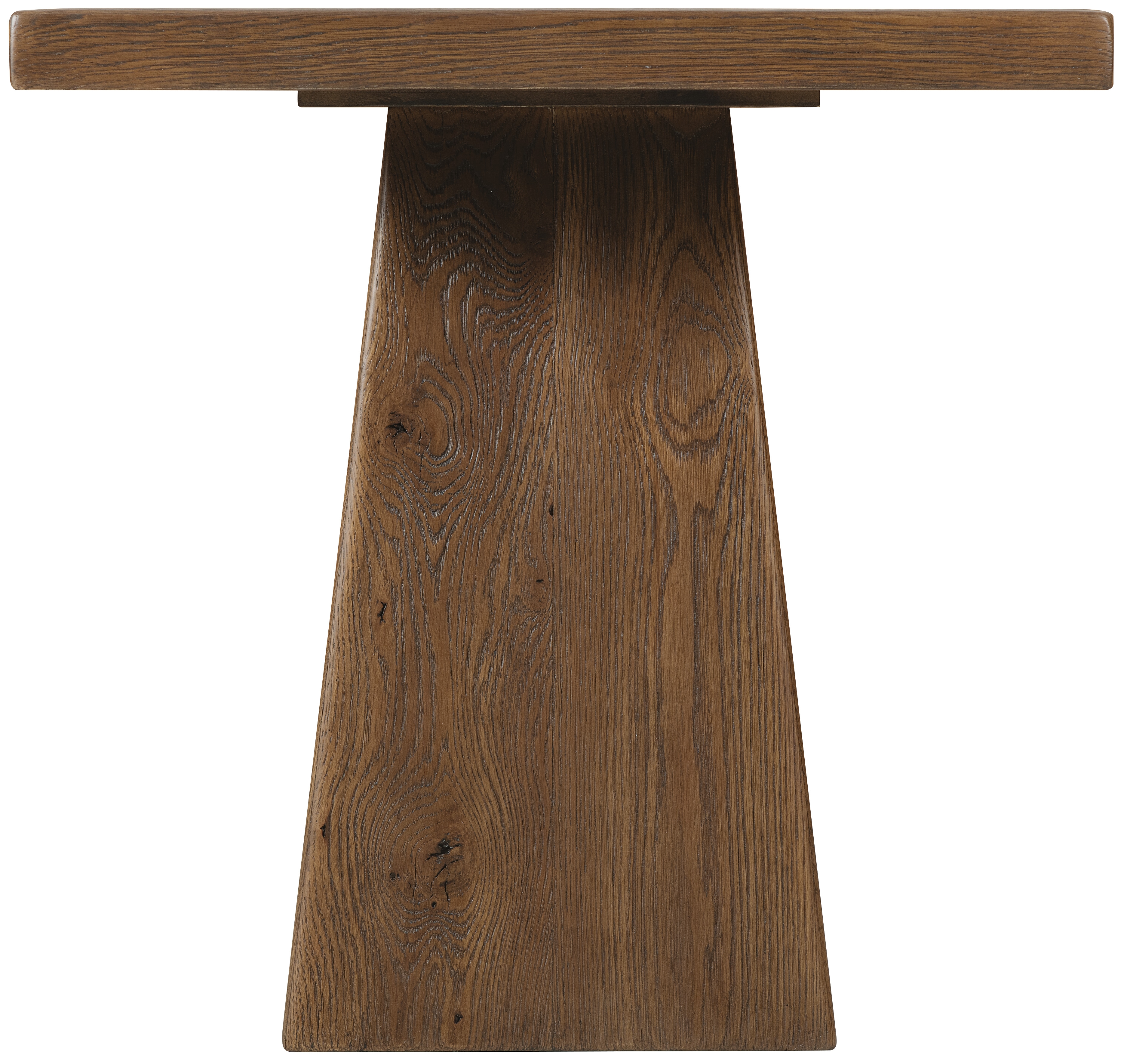 Hooker Furniture Driftwood 24" Sq. Pedestal End Table