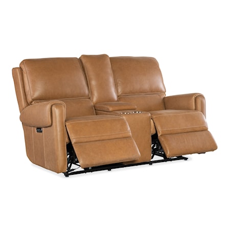 Power Console Loveseat w/Power Headrest