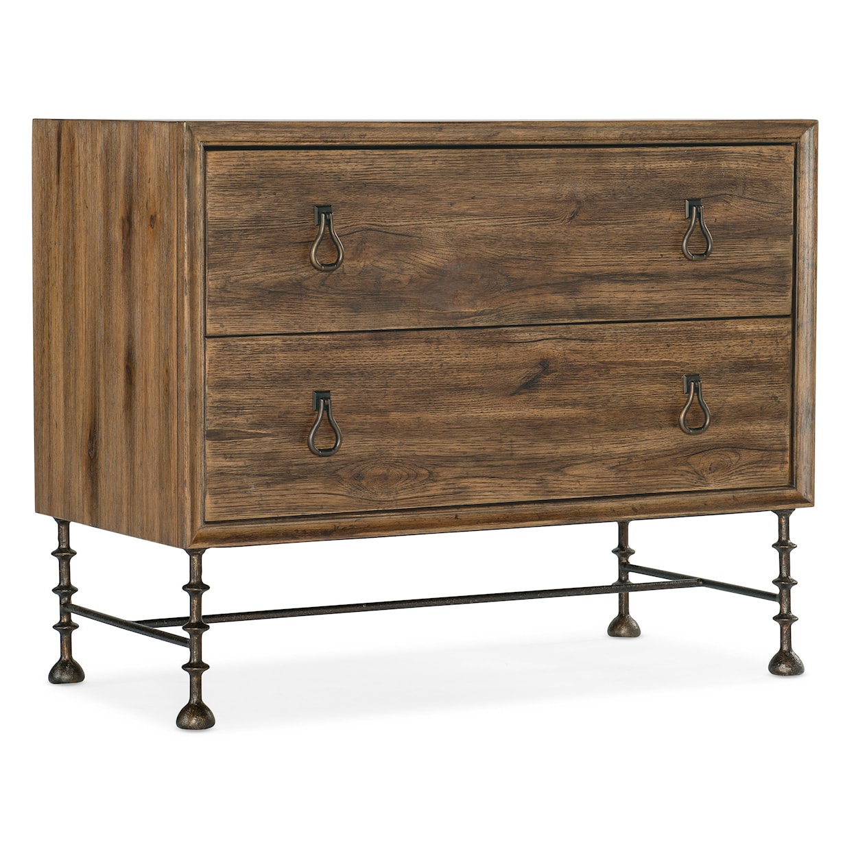 Hooker Furniture Big Sky 2-Drawer Bachelors Chest with USB Port