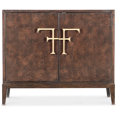 Traditional Accent Cabinet with Soft-Close Doors