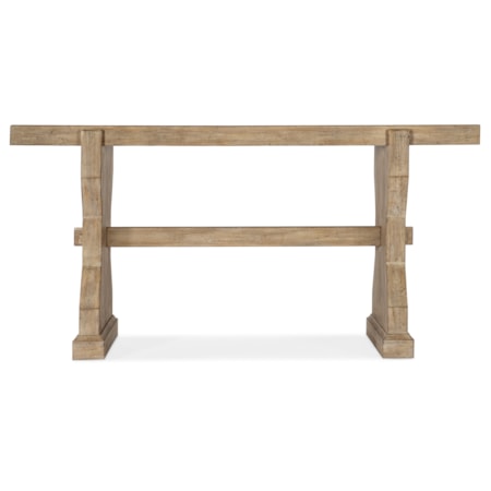 Trestle Sofa Table