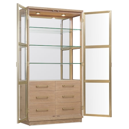 6-Drawer Display Cabinet