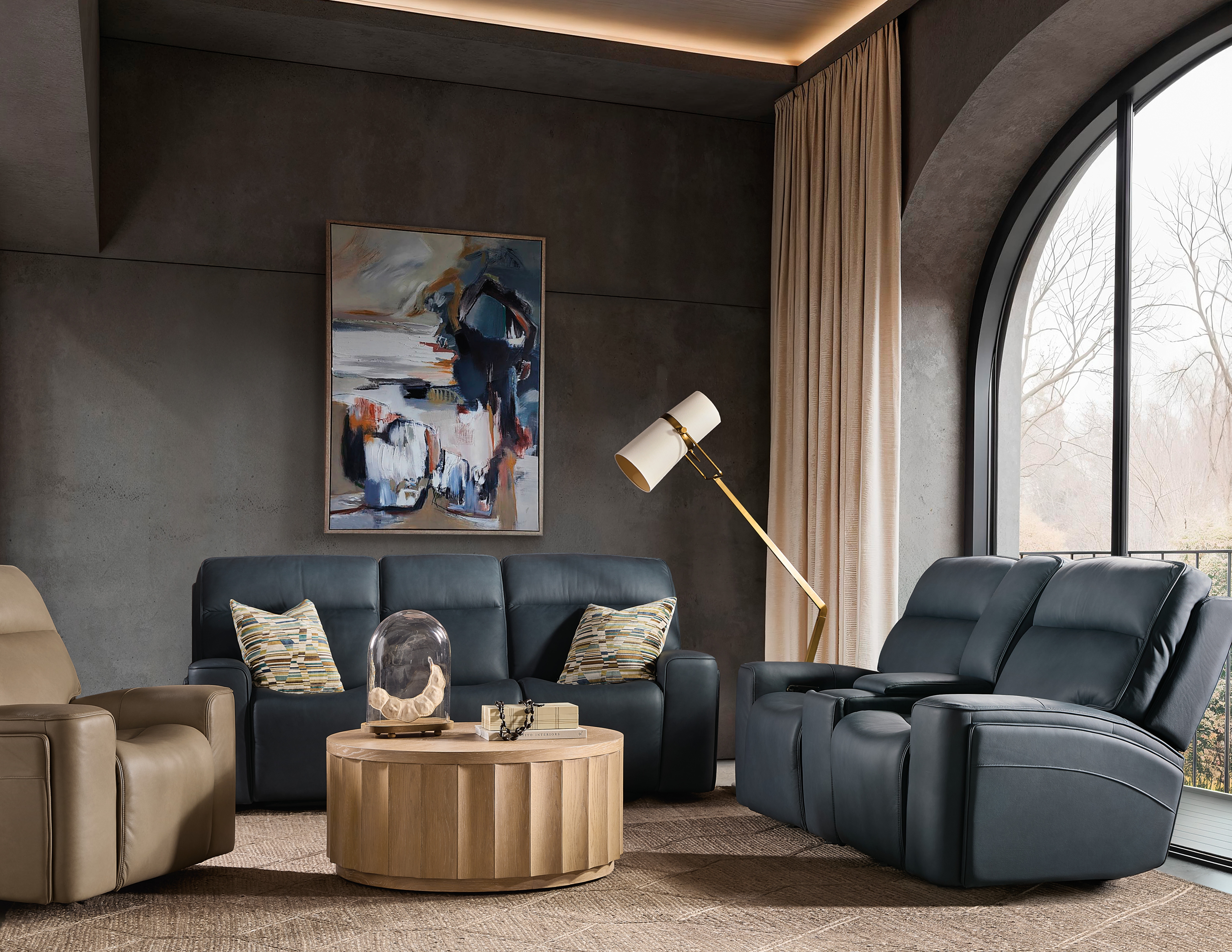 Hooker Furniture Riverton Power Gliding Recliner