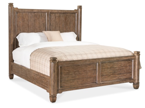 Traditional Queen Panel Bed