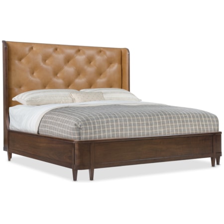 Leather Queen Bed