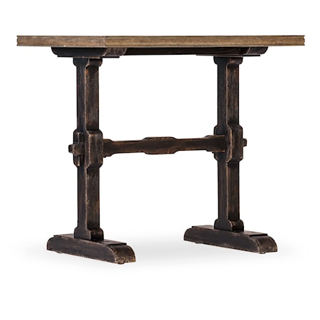 Trestle End Table