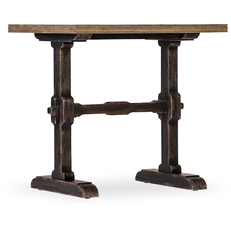 Trestle End Table