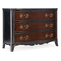 Traditional 3-Drawer Accent Chest