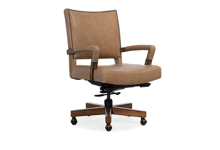 Executive Seating Chace Executive Swivel Tilt Chair by Hooker Furniture at Zak's Home
