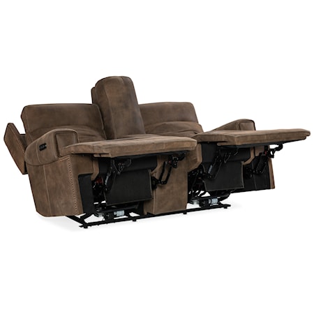 Power Loveseat with Power Headrest