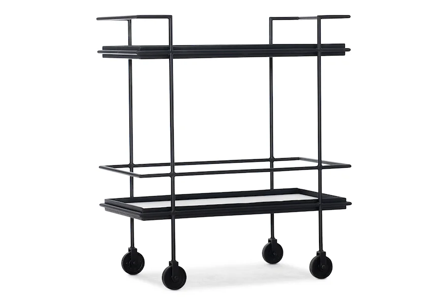 Commerce and Market Bar Cart by Hooker Furniture at Esprit Decor Home Furnishings