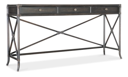 Casual 3-Drawer Console
