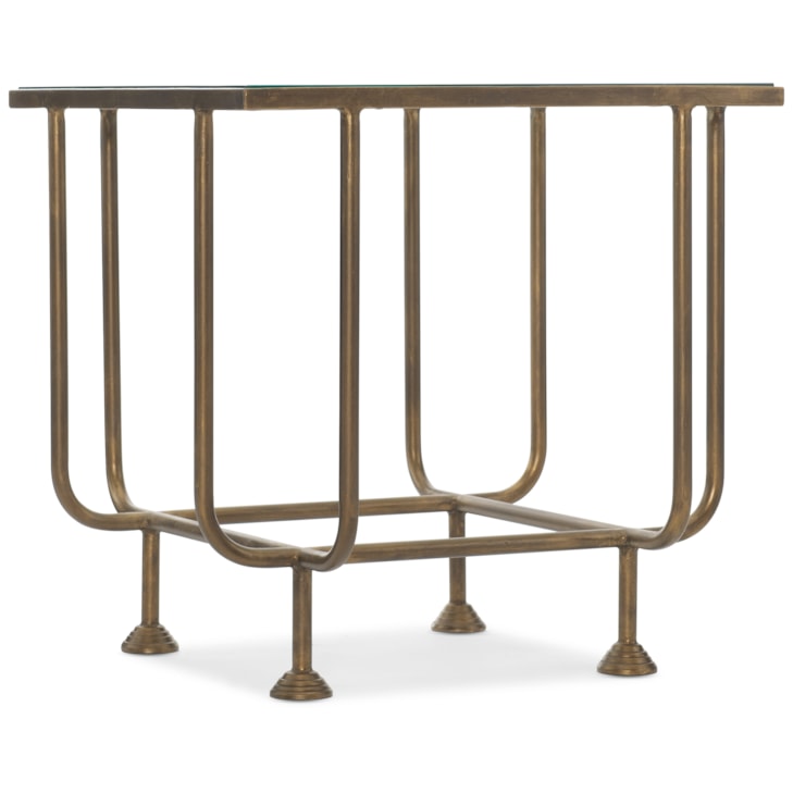 Hooker Furniture Commerce and Market Kiara Square End Table