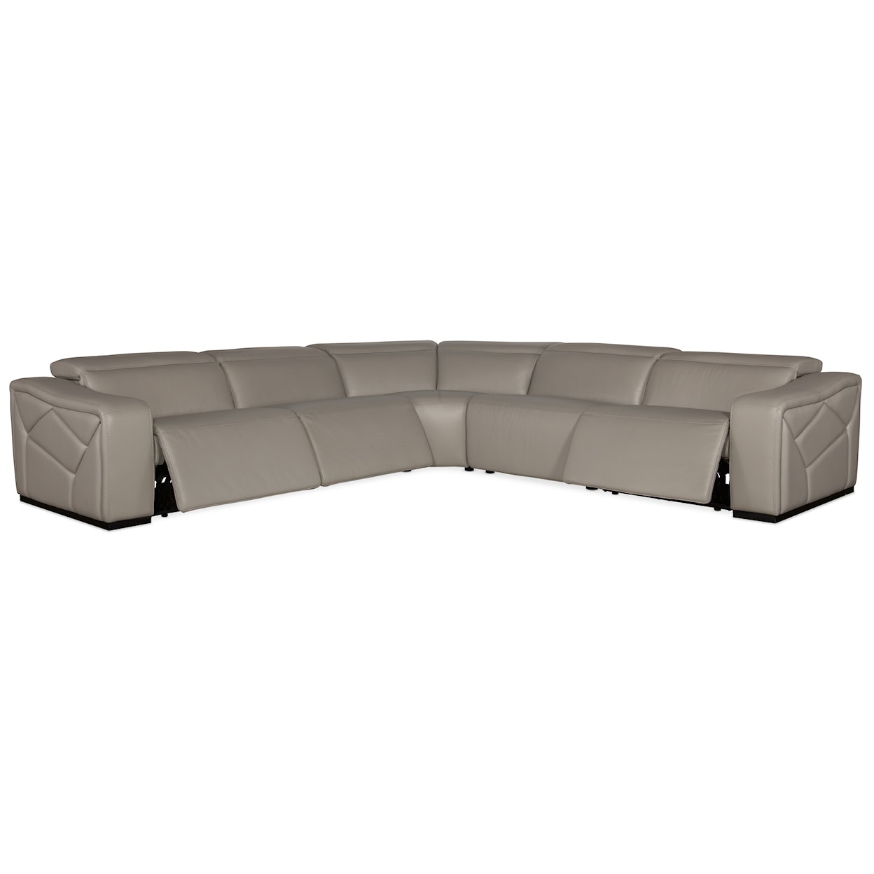 Hooker Furniture Opal 5-Piece Power Recline Sofa w/ Pwr Headrests