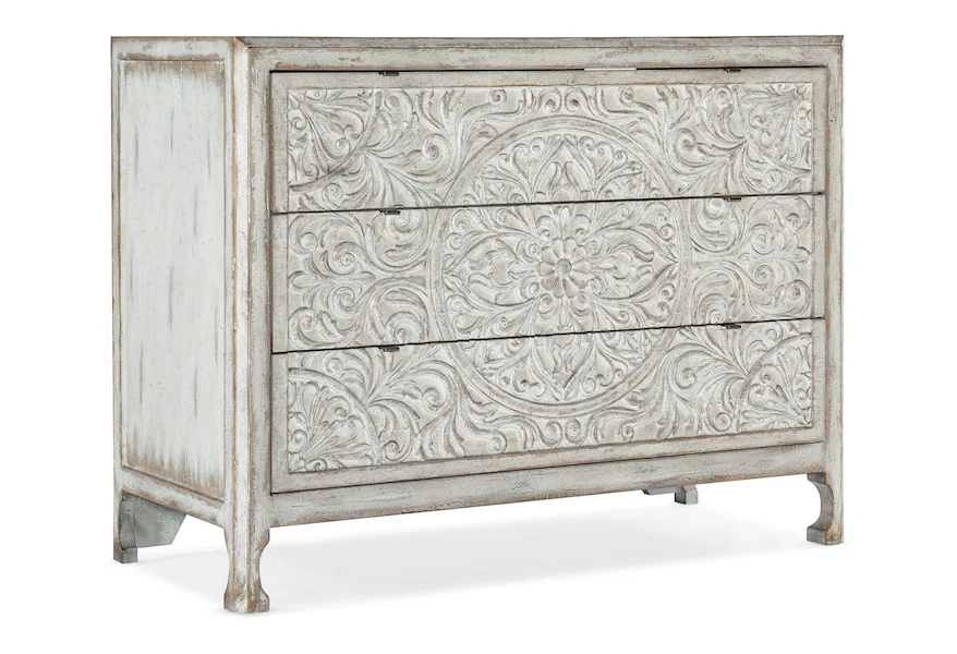 La Grange Three-Drawer Accent Chest by Hooker Furniture at Zak's Home