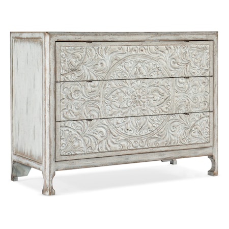 Three-Drawer Accent Chest