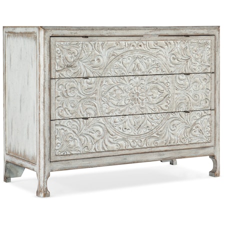 Three-Drawer Accent Chest