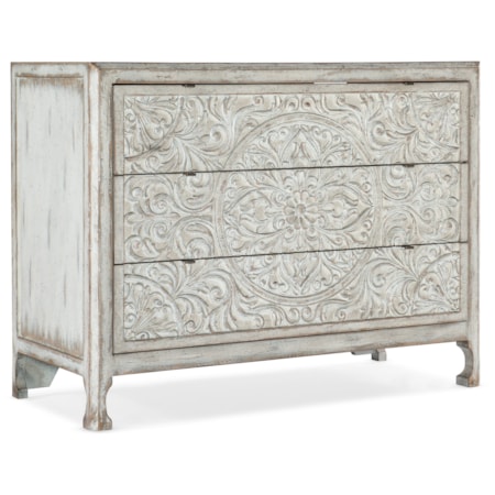 Three-Drawer Accent Chest