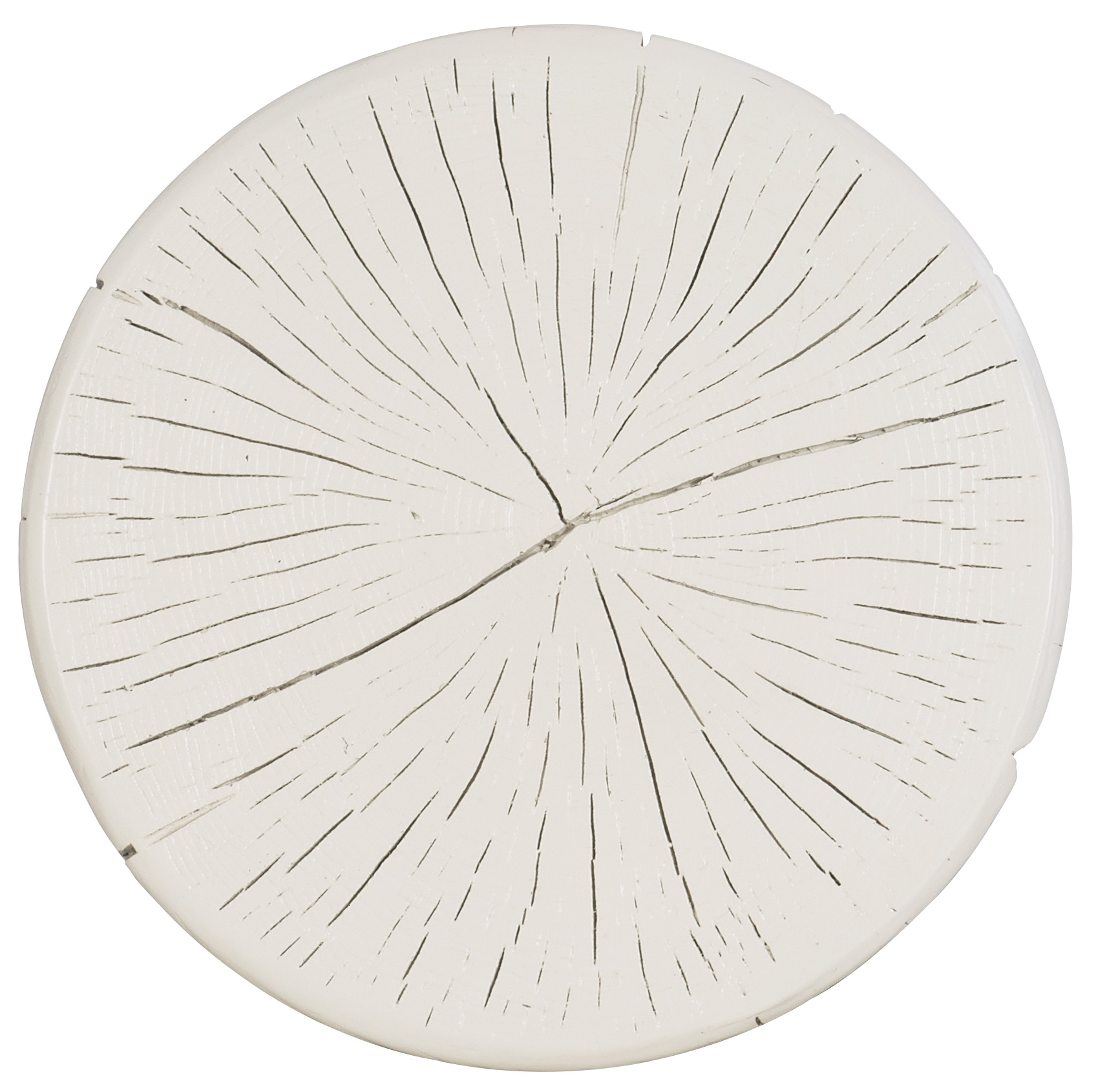 Carved Stump Side Table