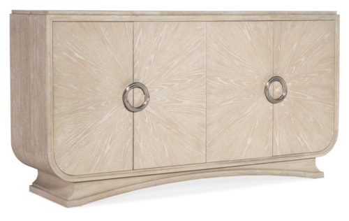 Transitional 4-Door Buffet