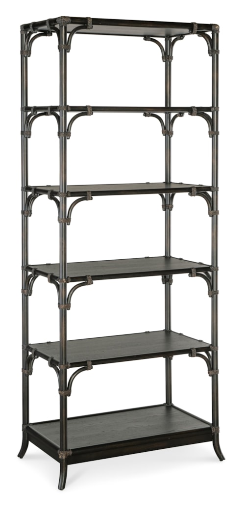 Casual 5-Shelf Bookcase