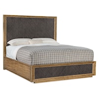 Casual King Panel Bed