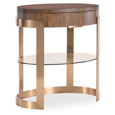 Oval Nightstand
