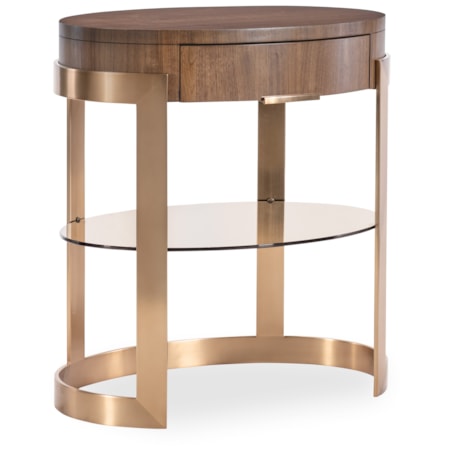 Oval Nightstand