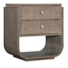 Hooker Furniture Modern Mood 2-Drawer Nightstand