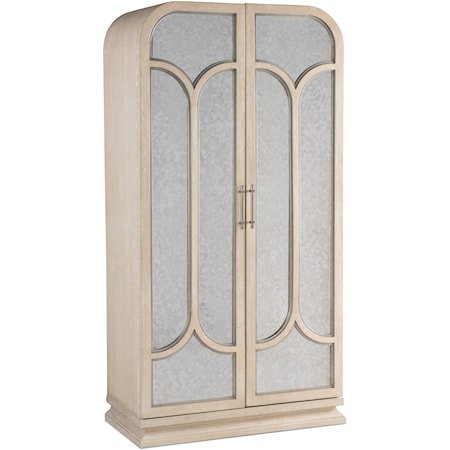 Transitional 2-Door Wardrobe