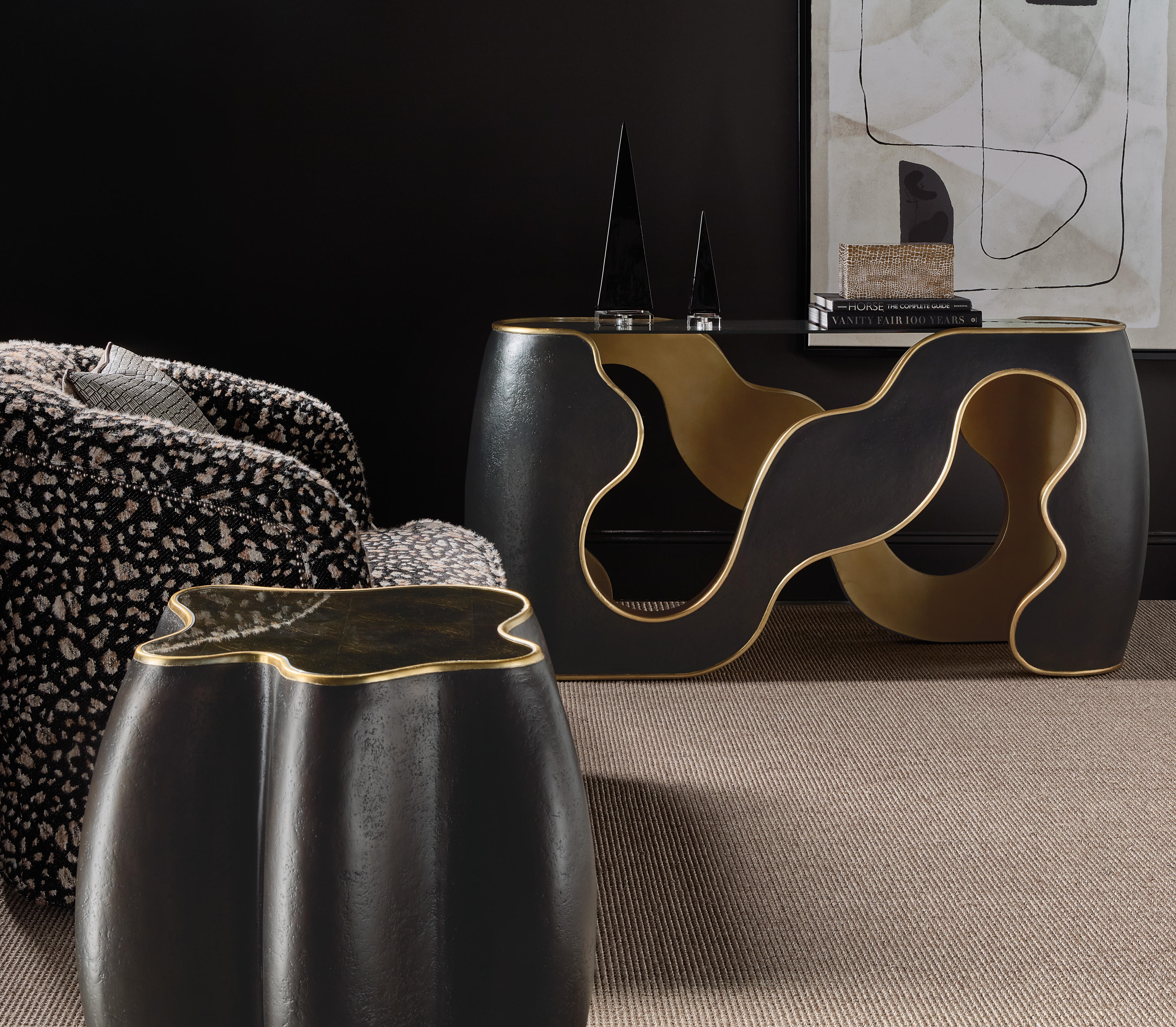 Hooker Furniture Melange Melange Even And Flow Console Table