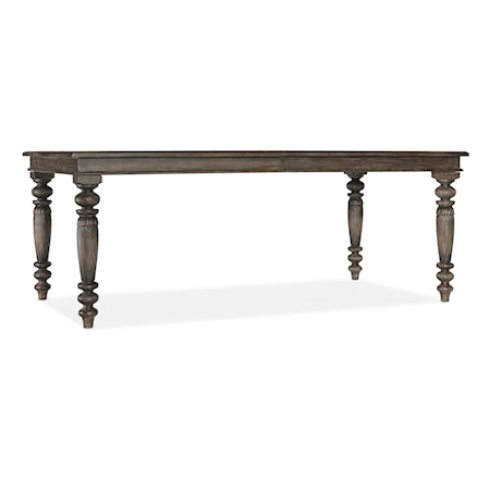 Rectangle Dining Table w/ Two 22-Inch Leaves